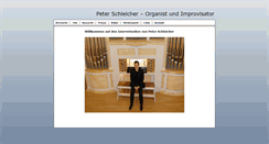 Desktop Screenshot of peterschleicher.de